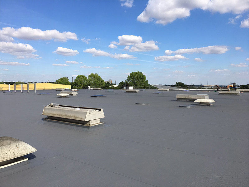 commercial flat roofing