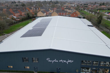 warehouse and office overclad lincolnshire